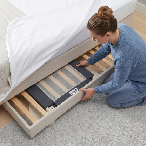 Barrière de Lit Portable - Sécurisez les nuits de votre enfant!